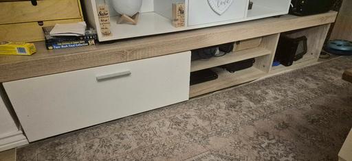 Buy & Sell Northfield Birmingham - Photos for long white and brown TV unit