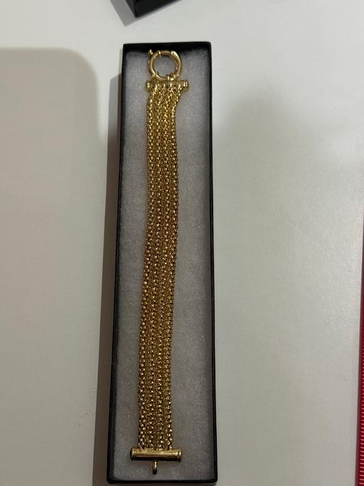 Buy & Sell Moseley Village Wolverhampton - Photos for 9ct gold hallmarked popcorn 4 strand bracelet