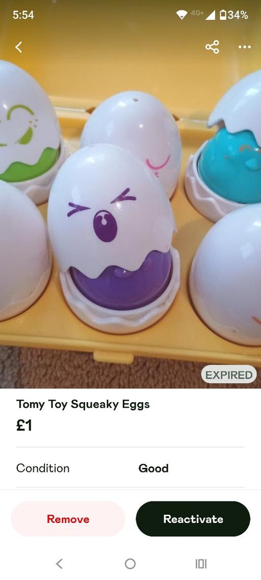 Buy & Sell Corngreaves Trading Estate Sandwell - Photos for Tomy Squeaky Eggs