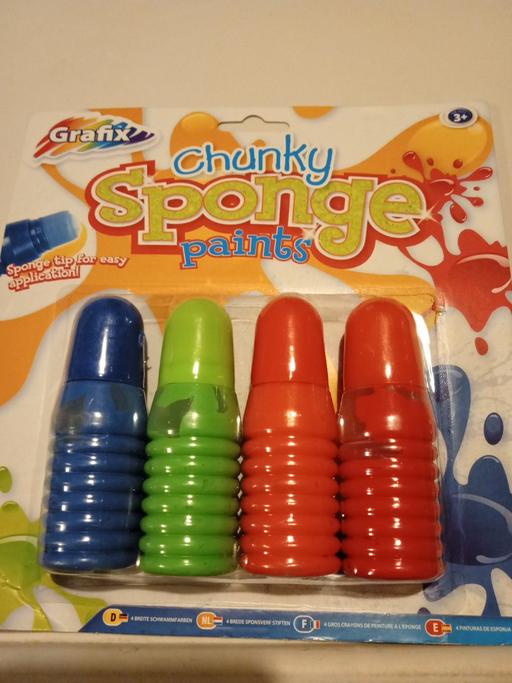 further learning Horncastle East Lindsey - Photos for brand new Chunky sponge paints set