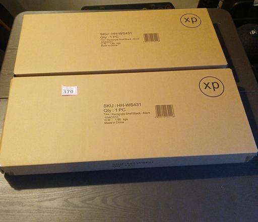 Buy & Sell Blackburn Blackburn with Darwen - Photos for 2x 60cmx23.5cm black floating shelf