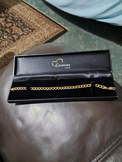 Buy & Sell Shaw Oldham - Photos for 9ct hollow curb bracelet unisex