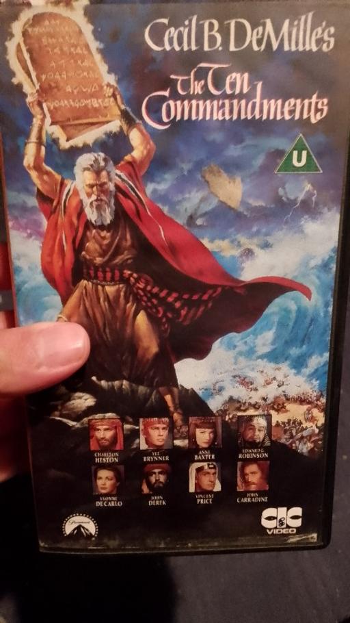 Buy & Sell Falconwood South East London - Photos for The Ten Commandments original CIC video box