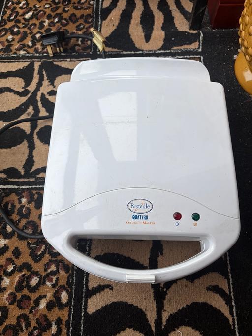 Buy & Sell Kidbrooke South East London - Photos for Brenvill sandwich maker white