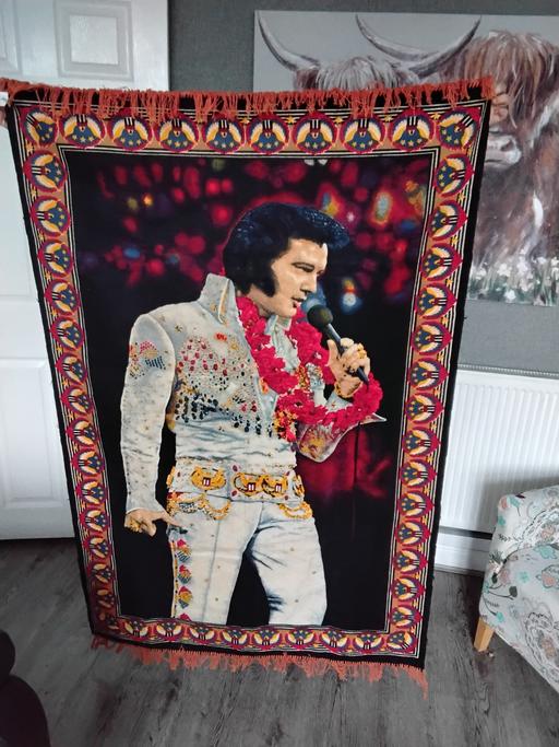Buy & Sell Sheldon Birmingham - Photos for vintage elvis presley wall tapestry 150 x 100