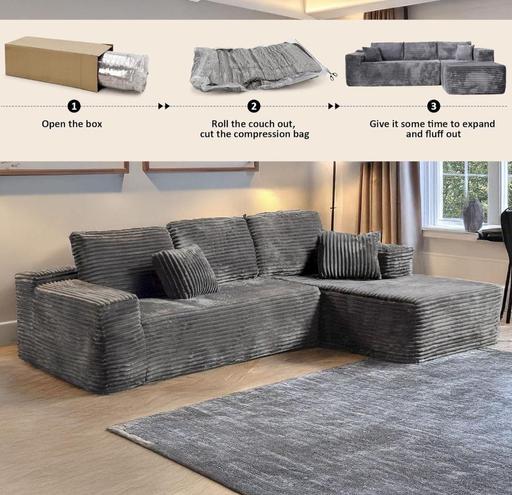 Buy & Sell Coventry City Centre Coventry - Photos for Monaco 3 and 2 Double jumbo cord compressed