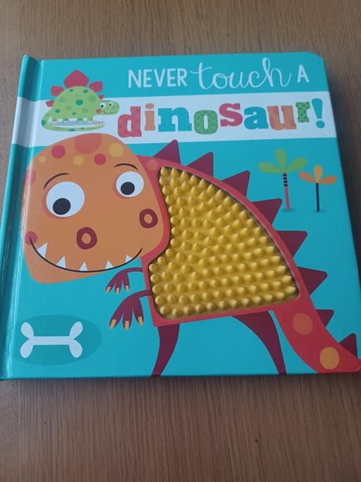 Buy & Sell Eckington North East Derbyshire - Photos for never touch a dinosaur sensory board book