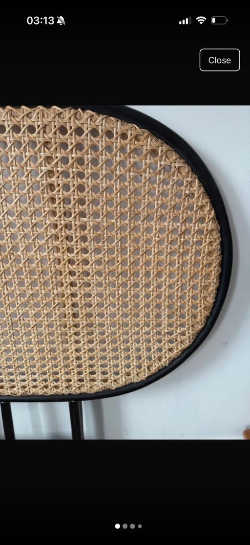 Buy & Sell Bow East London - Photos for Rattan headboard for double bed