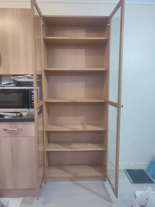 Buy & Sell Bromley East London - Photos for Billy Bookcase with glass doors