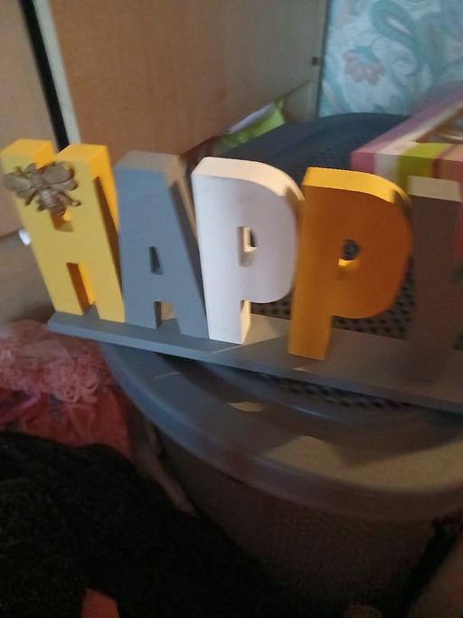 Buy & Sell Netherton Dudley - Photos for happy sign wood