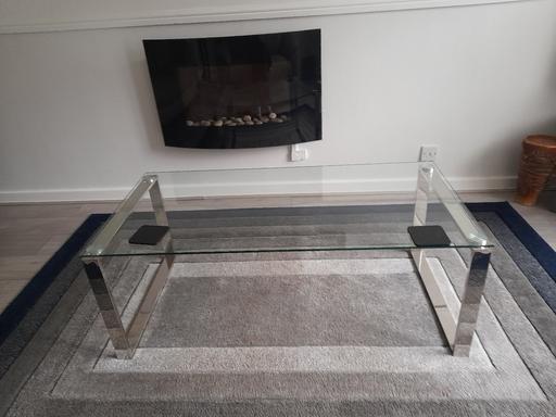Buy & Sell Netherstowe Lichfield - Photos for Ghost glass coffee table