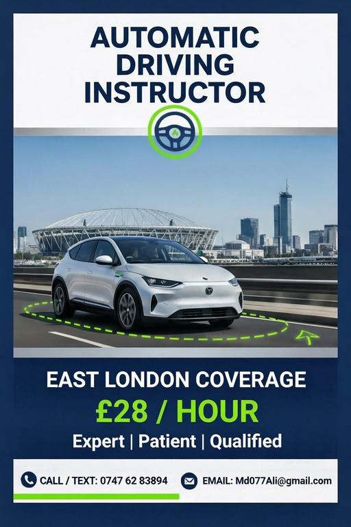 Buy & Sell Bethnal Green East London - Photos for Cheap Automatic Driving Lesson