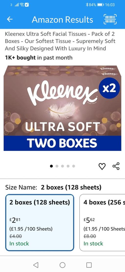 Buy & Sell Heath Town Wolverhampton - Photos for New 2 boxes Kleenex ultrasoft premium tissues