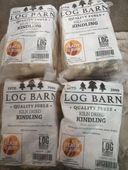 Buy & Sell Heath Town Wolverhampton - Photos for New four bags log Barn dried kiln
