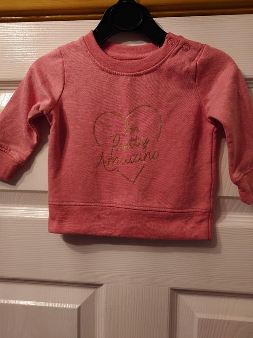 Buy & Sell Woodthorpe Charnwood - Photos for Girls pink jumper size 3-6 months