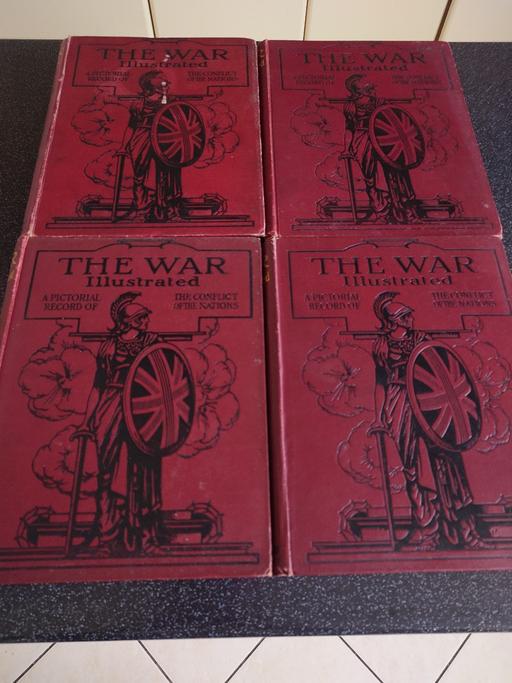 Buy & Sell Woodthorpe Charnwood - Photos for The war illustrated volumes 2-5 BOOKS