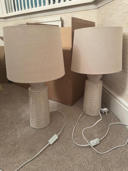 Buy & Sell Walsall Town Centre Walsall - Photos for Set of 2 Bedside Table Lamps