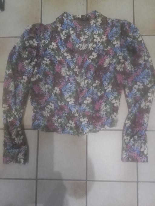 Buy & Sell Streetly Walsall - Photos for LADIES ZARA BLOUSE WITH FRONT BUTTONS