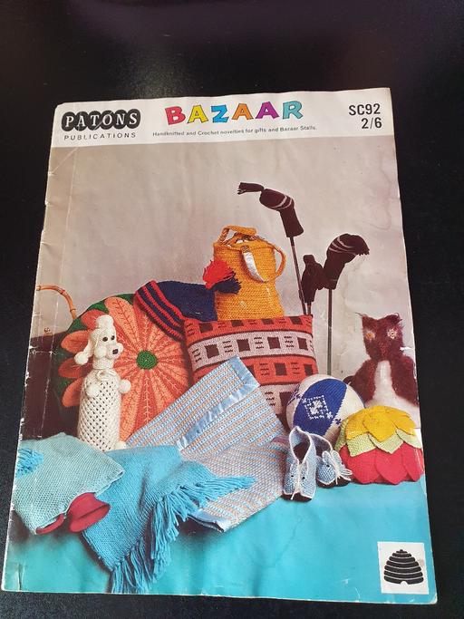 Buy & Sell Upper Gornal Dudley - Photos for vintage patons bazaar knit/crochet magazine