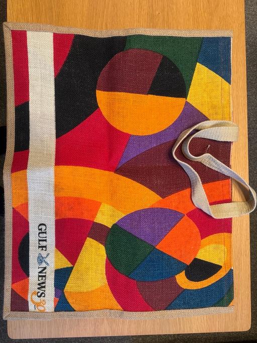 Buy & Sell Hornchurch Havering - Photos for Gulf News Go Green vintage jute bag