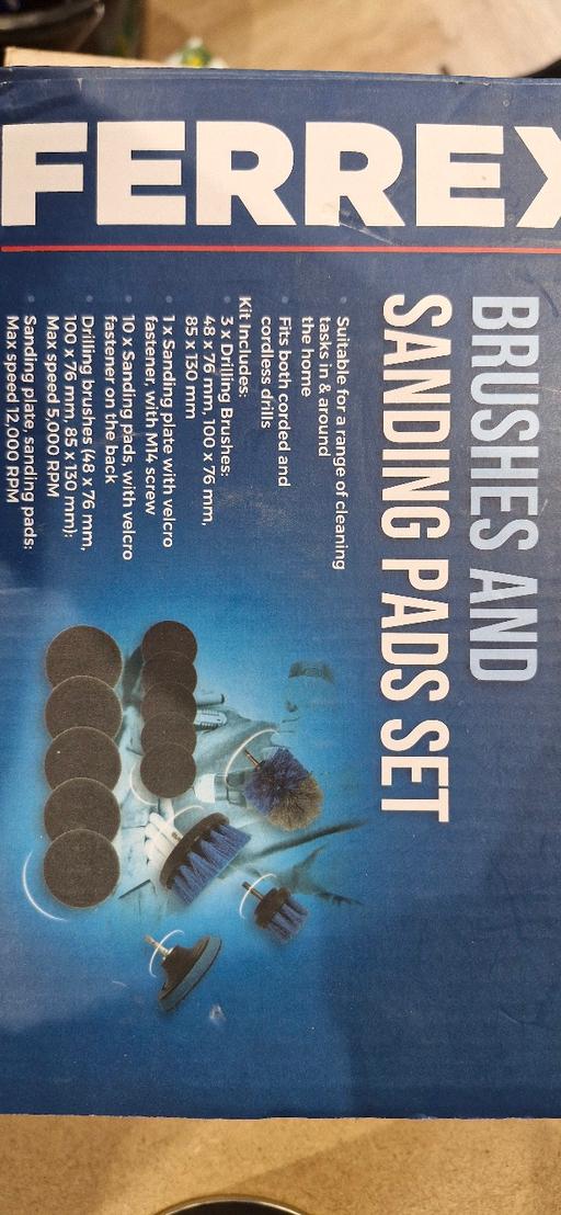 Buy & Sell Yew Tree Estate Sandwell - Photos for Ferrex Brushes and Sanding pad set BNIB