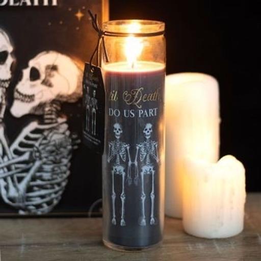 Buy & Sell Crewe Cheshire East - Photos for Til Death Do Us Part Amber Noir Tube Candle