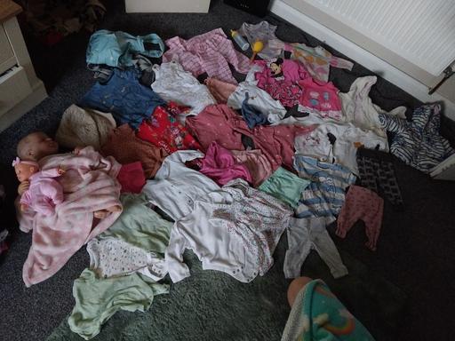 Buy & Sell Brockmoor Dudley - Photos for baby doll and large bundle of baby clothes