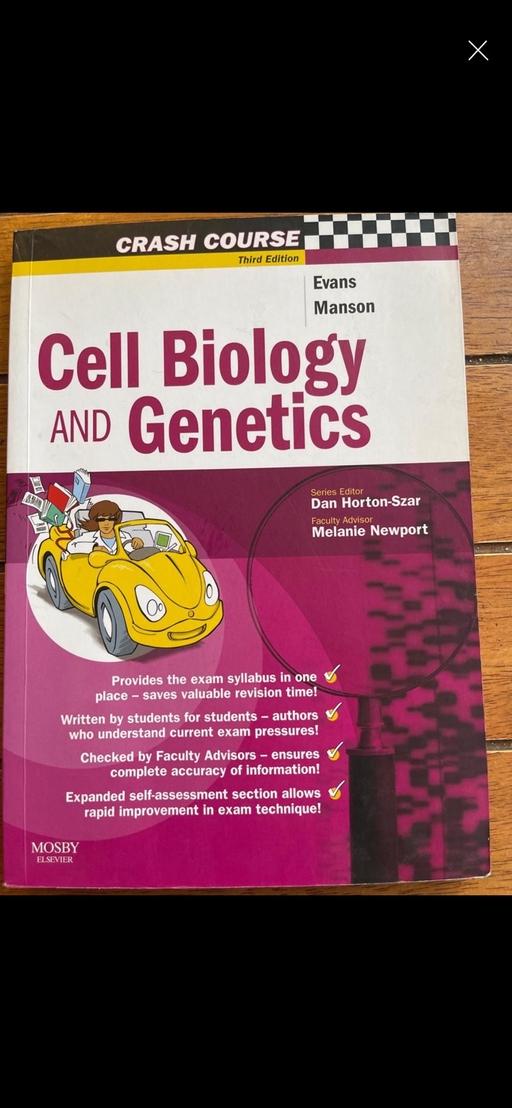 Buy & Sell Goldthorn Park Wolverhampton - Photos for Cell biology and genetics book - crash course