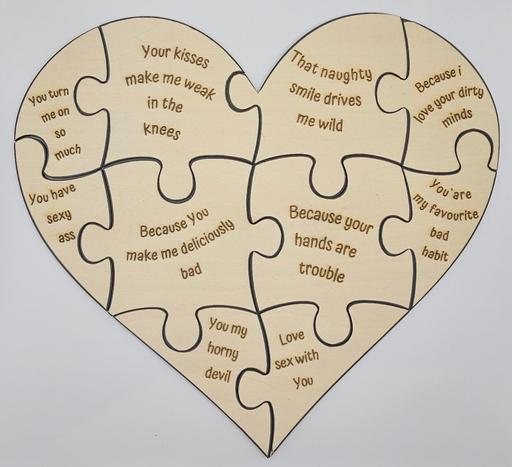 Buy & Sell Kitts Green Birmingham - Photos for Noughty Reasons Why I Love you Puzzle