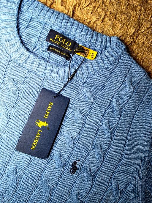 Buy & Sell Canning Town East London - Photos for Polo Ralph Lauren Men’s Cable Knit Jumper