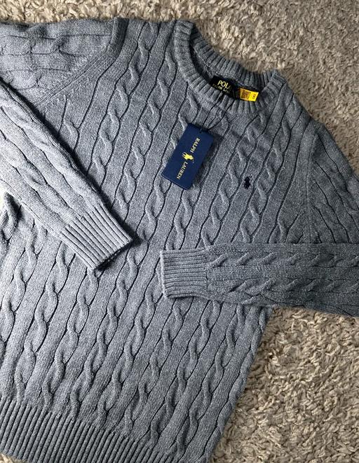 Buy & Sell Canning Town East London - Photos for Polo Ralph Lauren Cable Knit Jumper