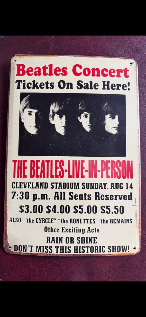 Buy & Sell Jaywick Tendring - Photos for Beatles sign