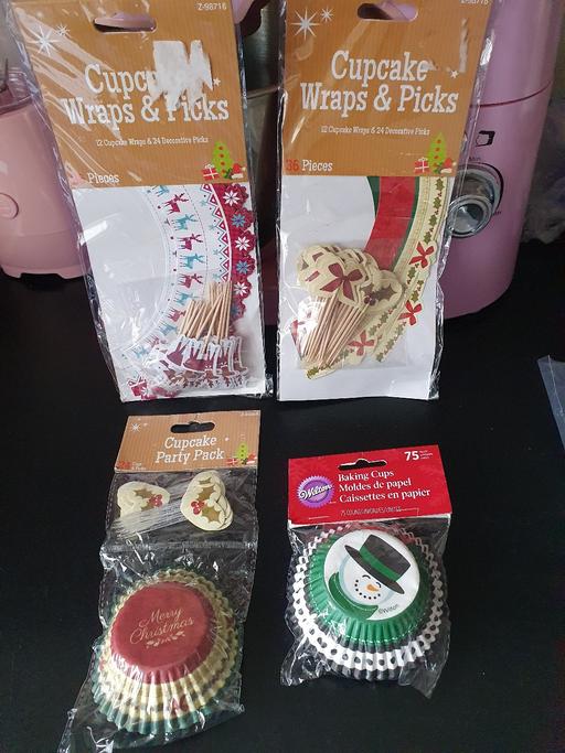 Buy & Sell Upper Gornal Dudley - Photos for Xmas cupcake accessories bundle NEW