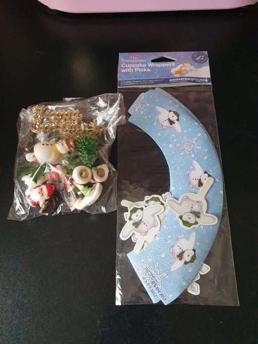 Buy & Sell Upper Gornal Dudley - Photos for Xmas cake/cupcake accessories
