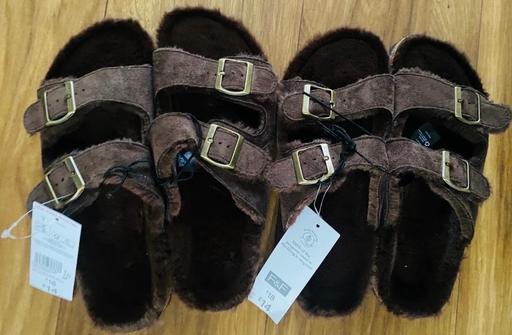 Buy & Sell Camp Hill Birmingham - Photos for Men’s fur lined sliders size 8 & 9