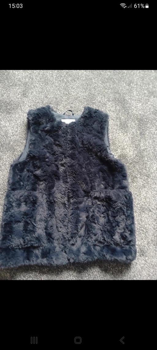 Buy & Sell Eckington North East Derbyshire - Photos for zara girls black fur gilet age 9_10