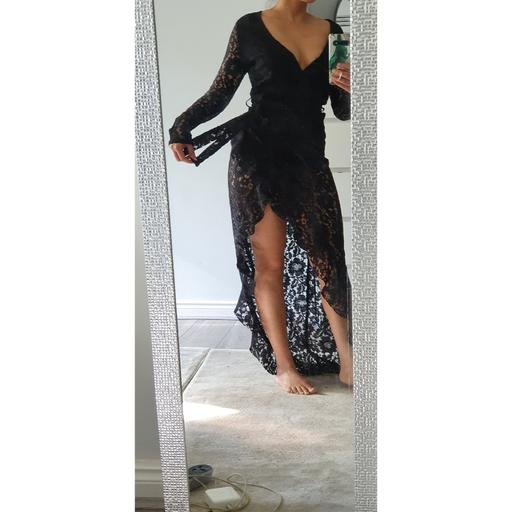 Buy & Sell Isleworth Hounslow - Photos for Black Lace Pretty Little Thing gown dress
