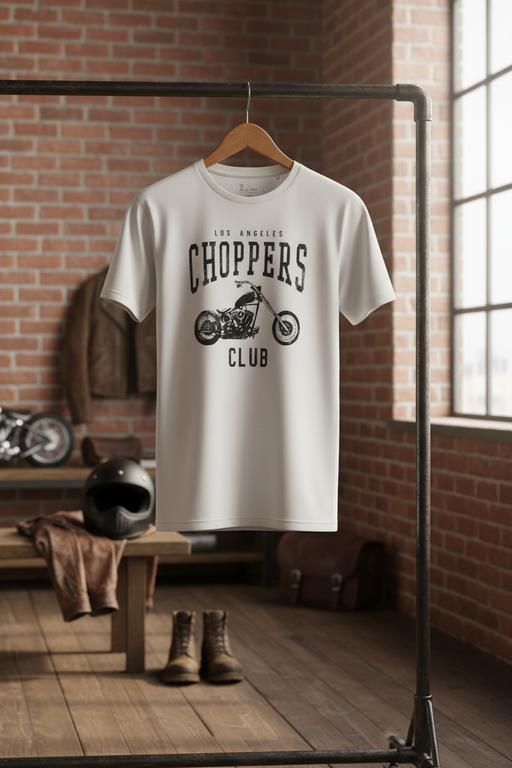 Buy & Sell Worcester Park Sutton - Photos for Unisex Adults Cream T-Shirt Los Angeles Chopp
