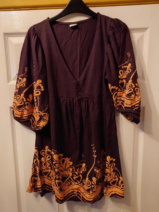 Buy & Sell Loughborough Charnwood - Photos for Women's black/orange long top size 12-14