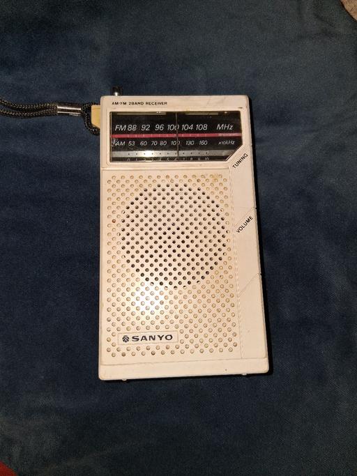 Buy & Sell Woodgate Birmingham - Photos for 1980s Sanyo AM/FM 2-Band Portable Radio