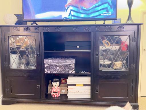 Buy & Sell Biddenham Bedford - Photos for Display cabinet dark brown 