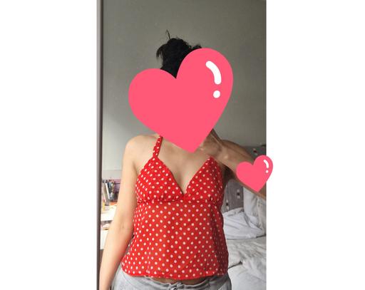 Buy & Sell St Margarets Central London - Photos for Halterneck Polka dot top Y2k style