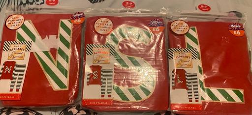 Buy & Sell Camp Hill Birmingham - Photos for Initial letter pyjamas S, N & L age 8/9y