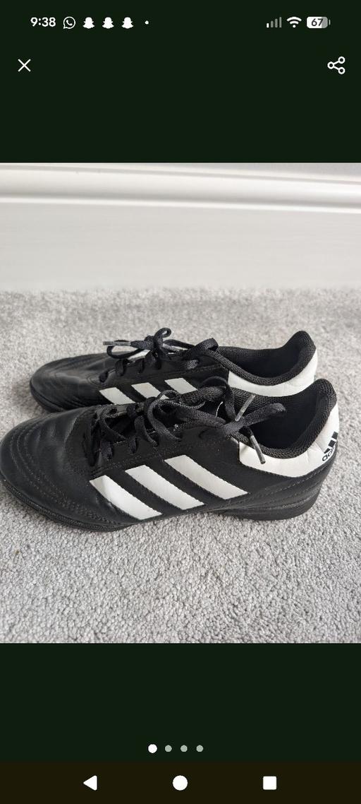 Buy & Sell Essington Wolverhampton - Photos for Adidas Astro turf trainers size 3