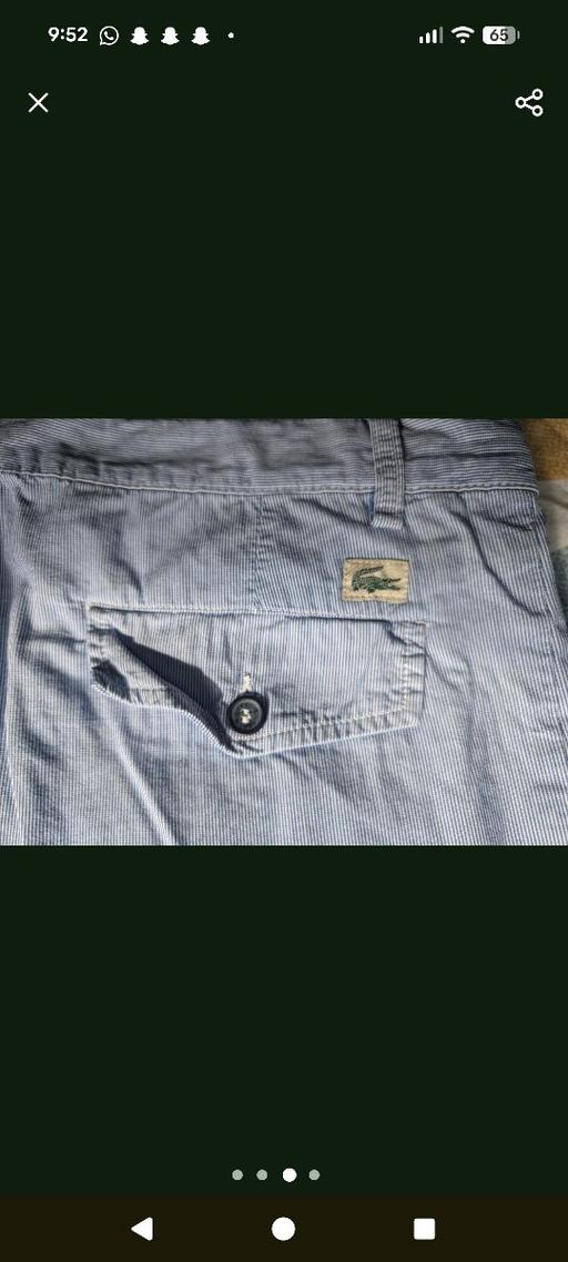 Buy & Sell Essington Wolverhampton - Photos for Lacoste shorts size L