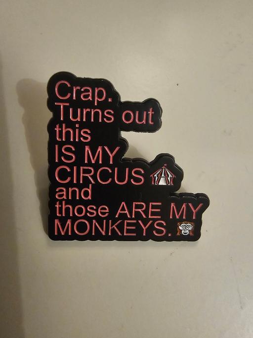 Buy & Sell Pilsley North East Derbyshire - Photos for humorous circus pin