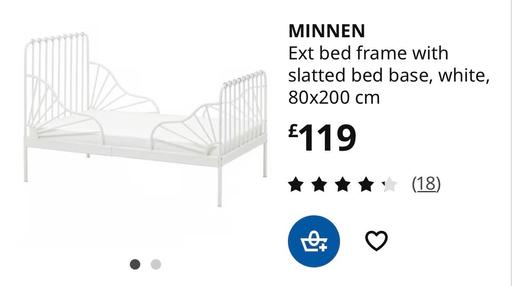 Buy & Sell Tividale Sandwell - Photos for Minnen Ikea kids bed