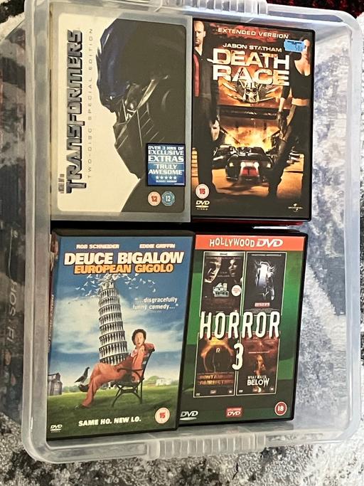 Buy & Sell Yeovil Somerset - images_alt_text Job lot Big box of DVDs top tittles 50 DVDs,