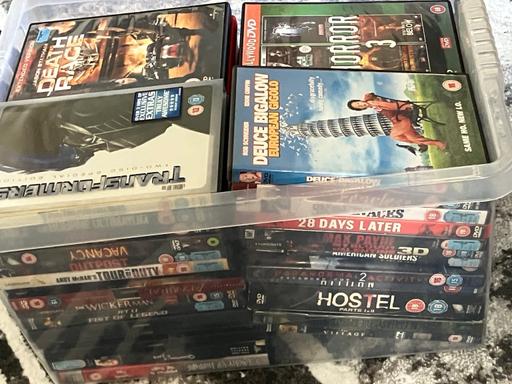 Buy & Sell Yeovil Somerset - images_alt_text Job lot Big box of DVDs top tittles 50 DVDs,