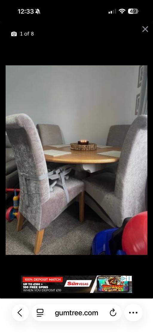 Buy & Sell Sherdley Road Industrial Estate Saint Helens - Photos for Oak table and chairs